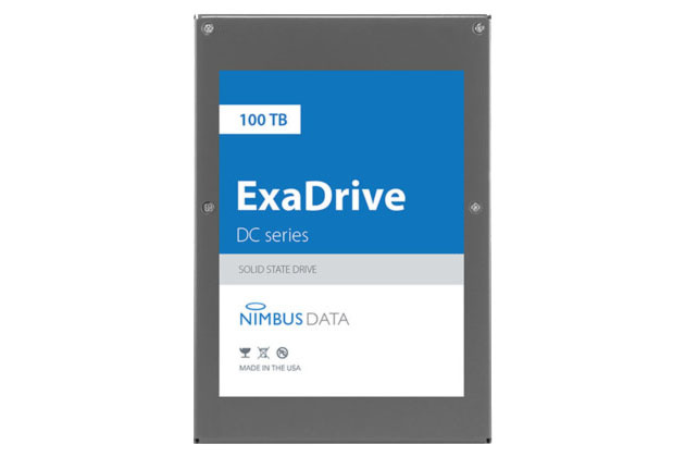 SSD Nimbus ExaDrive DC рекордной ёмкости 100 ТБ