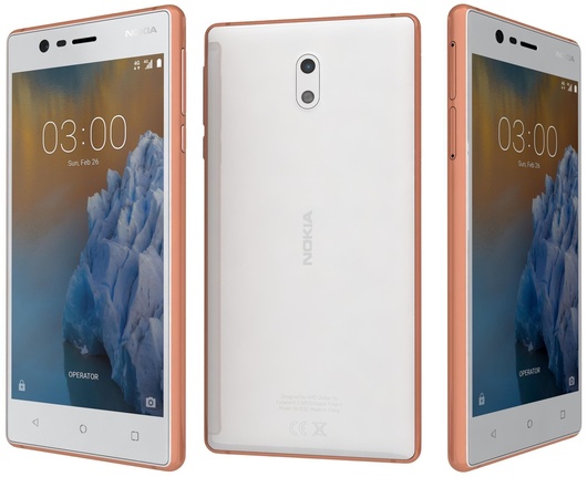 Nokia 3 начала получать обновления ОС Android Oreo