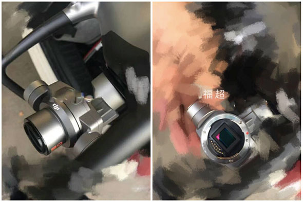 Новые снимки будущего DJI Phantom 5 – с камерой со сменными объективами
