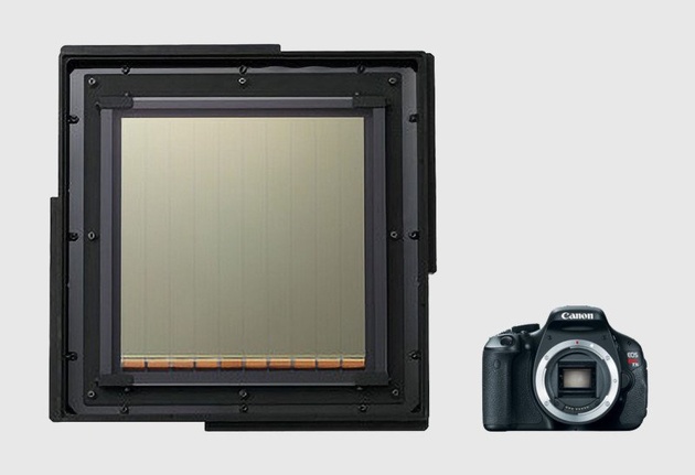 Canon разрабатывает матрицу размером 20х20 сантиметров