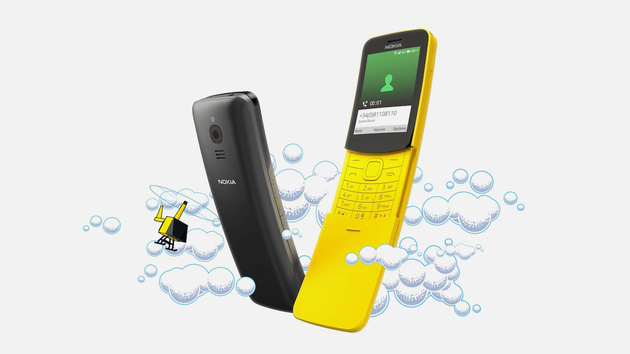 Nokia 8110, также известная как «Банан» появилась в продаже в России