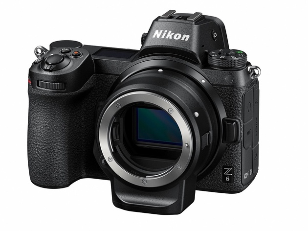 Nikon Z6 с адаптером FTZ