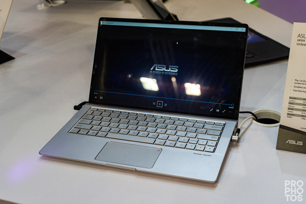 ASUS представил безрамочные ноутбуки на IFA 2018