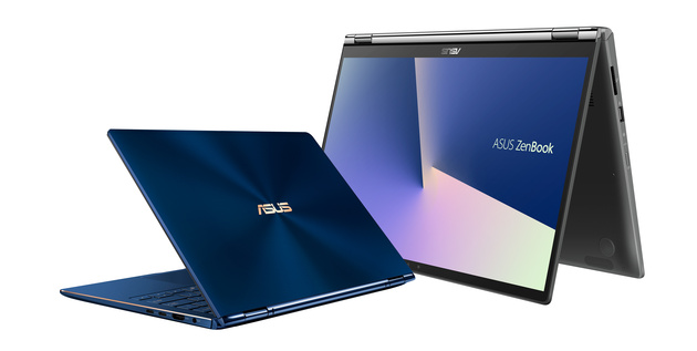 ASUS представил ноутбуки-трансформеры ZenBook Flip 13 и 15
