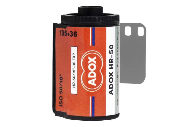 Монохромная плёнка ADOX HR-50 для форматов 35мм, 120 и 4×5