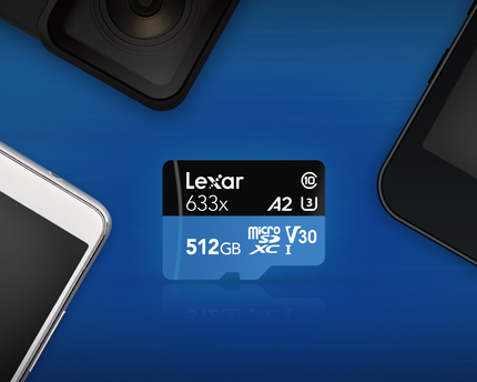 Самая ёмкая на рынке карта microSD A2 от Lexar