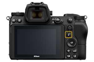 Кнопка i для вызова быстрого меню на корпусе Nikon Z 7 и Nikon Z 6
