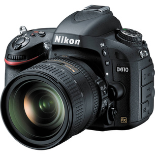 Nikon D610 — одна из самых доступных полнокадровых камер на рынке. 