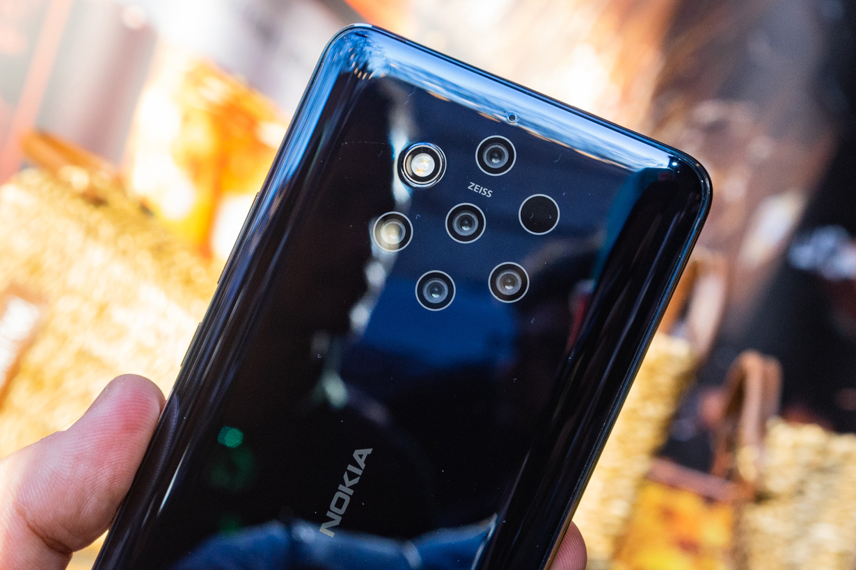 Nokia 9 PureView - первый смартфон с пятью основными камерами / Мобильные  устройства / Новости фототехники