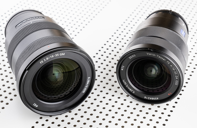 Сравнительный тест объективов Sony SEL1635Z и SEL1635GM