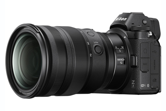 Nikon Z 7 с новым светосильным репортажным зумом Nikkor Z 24-70mm f/2.8 S