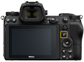 Кнопка i служит для вызова быстрого меню. Причём как на самых доступных моделях типа Nikon D3500, так и на аппаратах профессионального уровня, таких как Nikon Z 6 и Nikon Z 7.