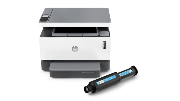 HP Neverstop Laser: Лазерный принтер без классического картриджа и возможностью дозаправки