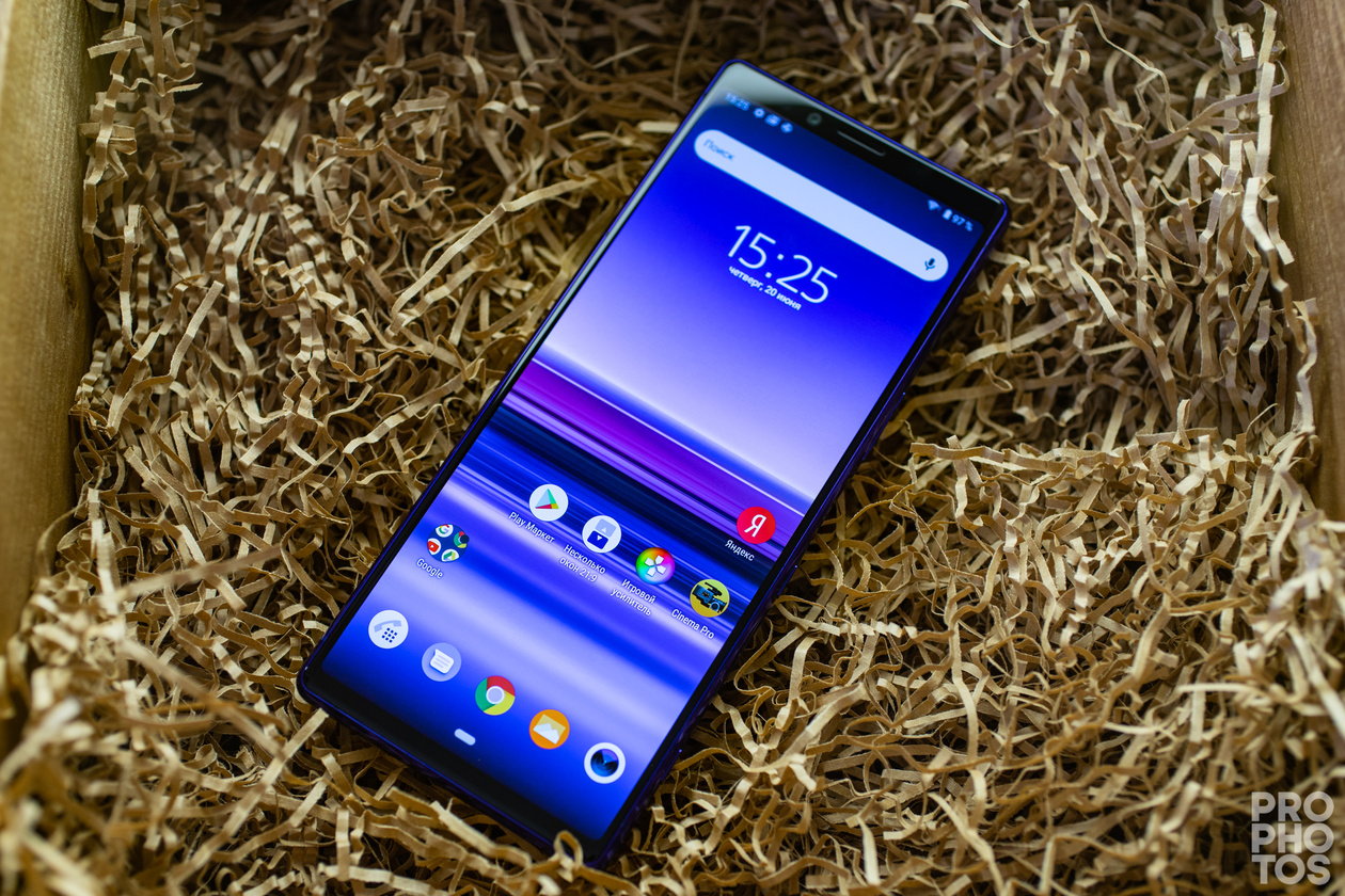 Обзор и тест смартфона Sony Xperia 1