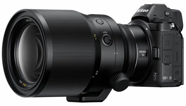 Nikon Z 7 и готовящийся к выпуску Nikkor Z 58mm F/0,95 S Noct. Чем выше светосила, тем крупнее объектив! 