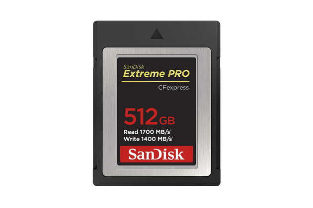 SanDisk Extreme Pro CFexpress Type B — карты памяти для RAW-видео