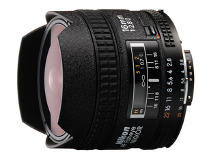 Nikon 16mm f/2.8D AF Fisheye-Nikkor — фишай для полнокадровых фотоаппаратов
