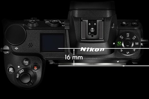 Рабочий отрезок байонета Nikon Z — 16 мм