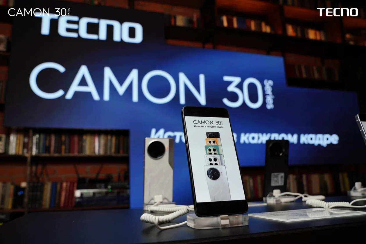 Линейка смартфонов TECNO Camon 30 начала продаваться в России / Мобильные  устройства / Новости фототехники