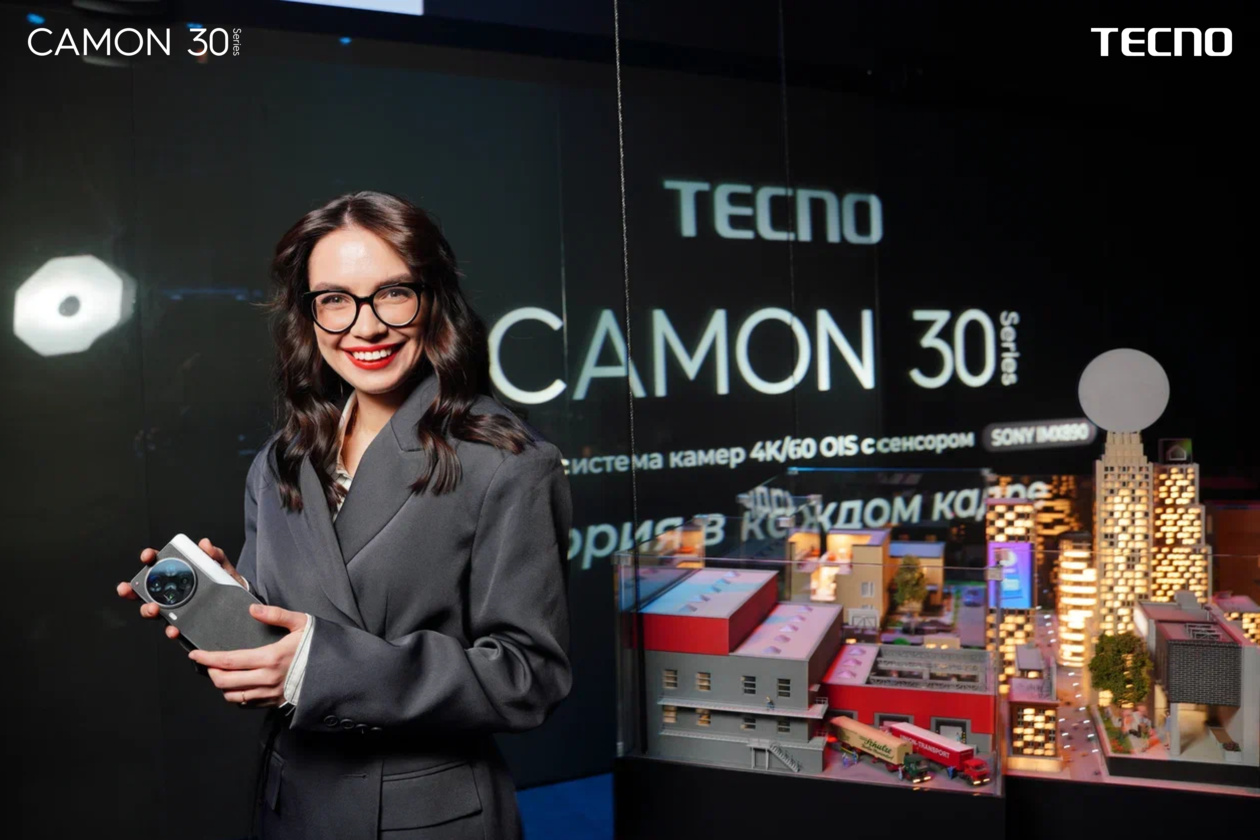 Линейка смартфонов TECNO Camon 30 начала продаваться в России / Мобильные  устройства / Новости фототехники