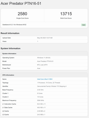 Geekbench 6