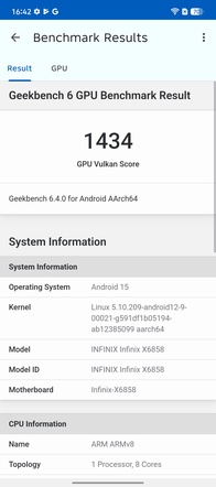 Geekbench 6, Vulkan