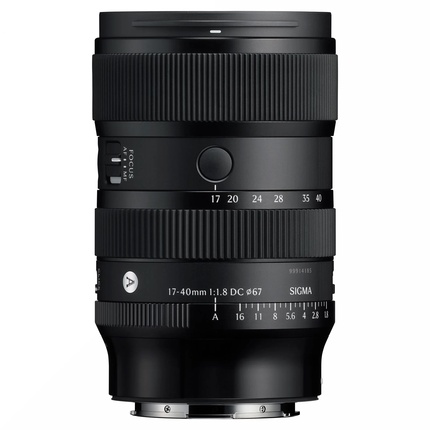 Sigma 17-40mm f/1.8 DC Art: сверхсветосильный зум для кропа под все байонеты