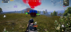 Геймплей со счетчиком fps