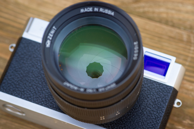 Тест объектива Зенитар 1/50