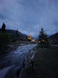 Снимок на сверхширокоугольную камеру