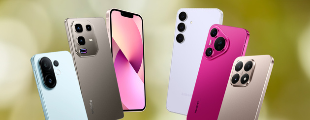 Топ-6 смартфонов до 50000 рублей, год 2025