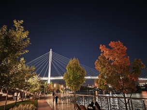 Съёмка на основную камеру ночью