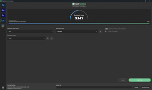 Результат PugetBench для Lightroom