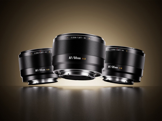 7Artisans AF 25mm F1.8 Lite, AF 35mm F1.8 Lite и AF 50mm F1.8 Lite анонсированы на китайском сайте