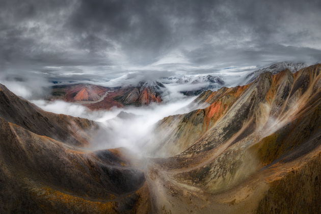 «Цветные горы Улахан-Чистай». Автор: Полякова Наталия. Регион съёмки: Республика Саха (Якутия). Место съемки: Улахан-Чистай.
