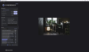 Тест процессора в Cinebench 2024