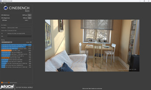 Тест процессора в Cinebench R23