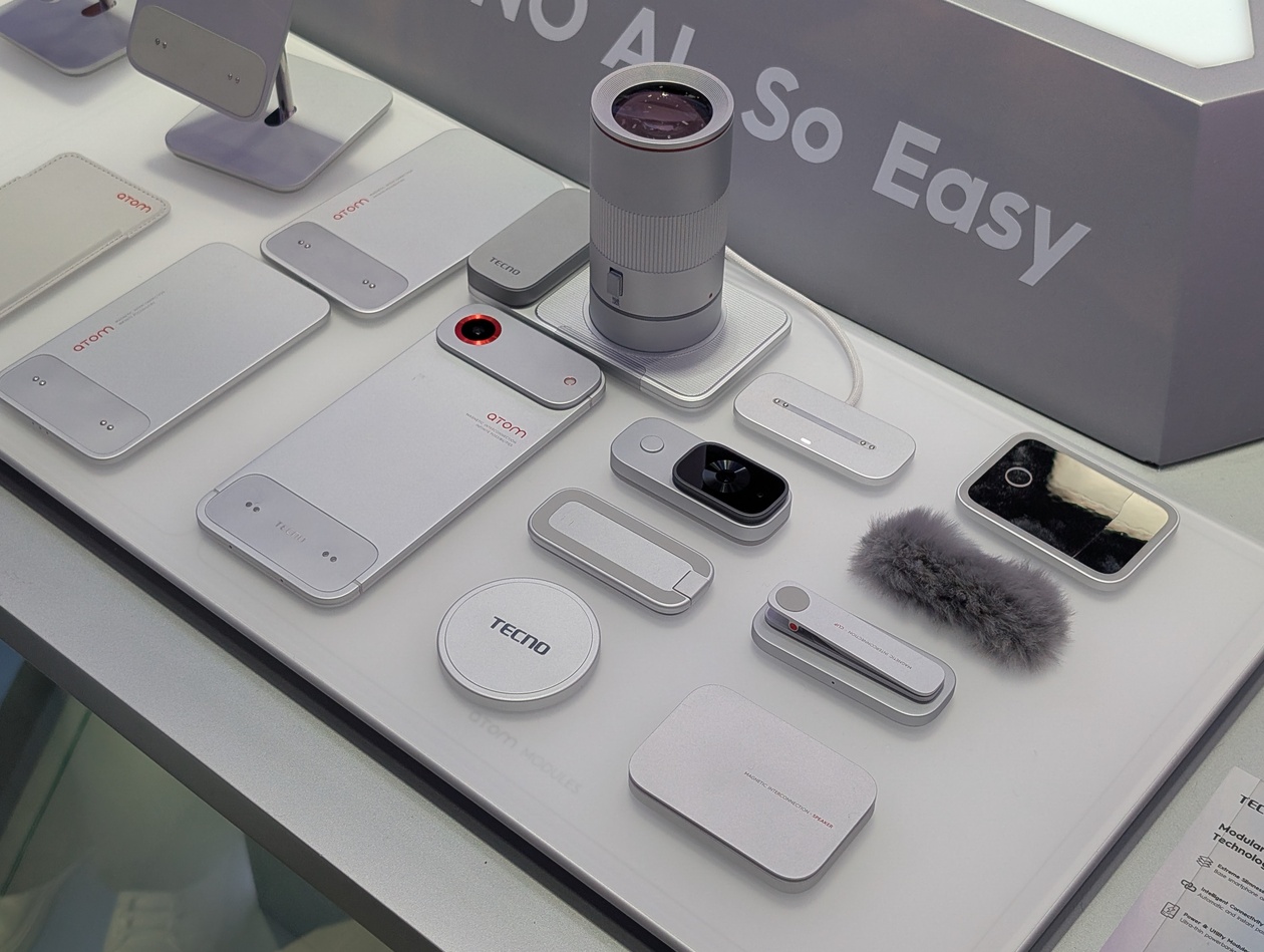 Модули входят в моду? Tecno показала свое виденье модульных смартфонов с магнитным креплением