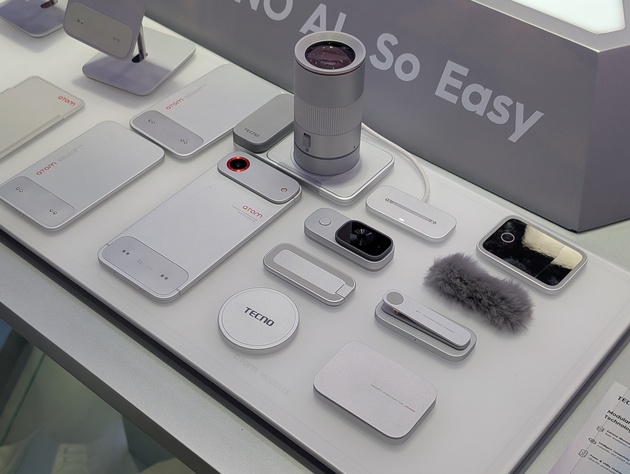 Модули входят в моду? Tecno показала свое виденье модульных смартфонов с магнитным креплением