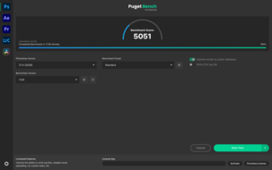 Pugetbench для Photoshop