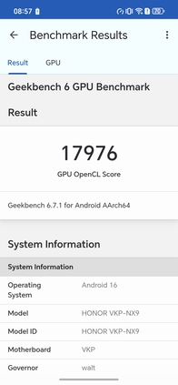 Geekbench 6 OpenCL