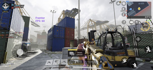 Call Of Duty Mobile со счётчиком fps