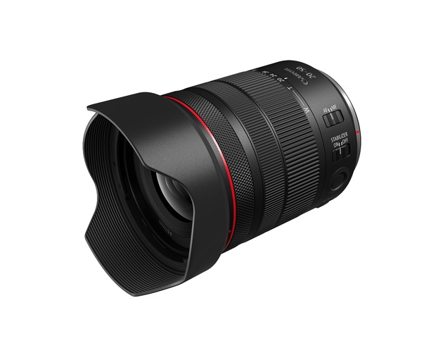 Canon RF 20-50mm F4 L IS USM PZ: моторизованный зум для видео и фото