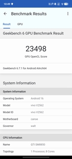Geekbench 6 OpenCL