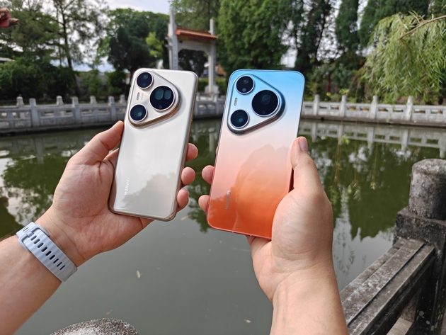 Слева — Huawei Pura 80 Ultra, справа — Huawei Pura 90s Pro Max