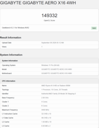 Geekbench 6 OpenCL